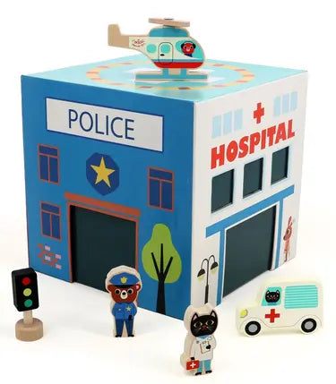 CUBE POP'UP LES SECOURS - INGELA P. ARRHENIUS