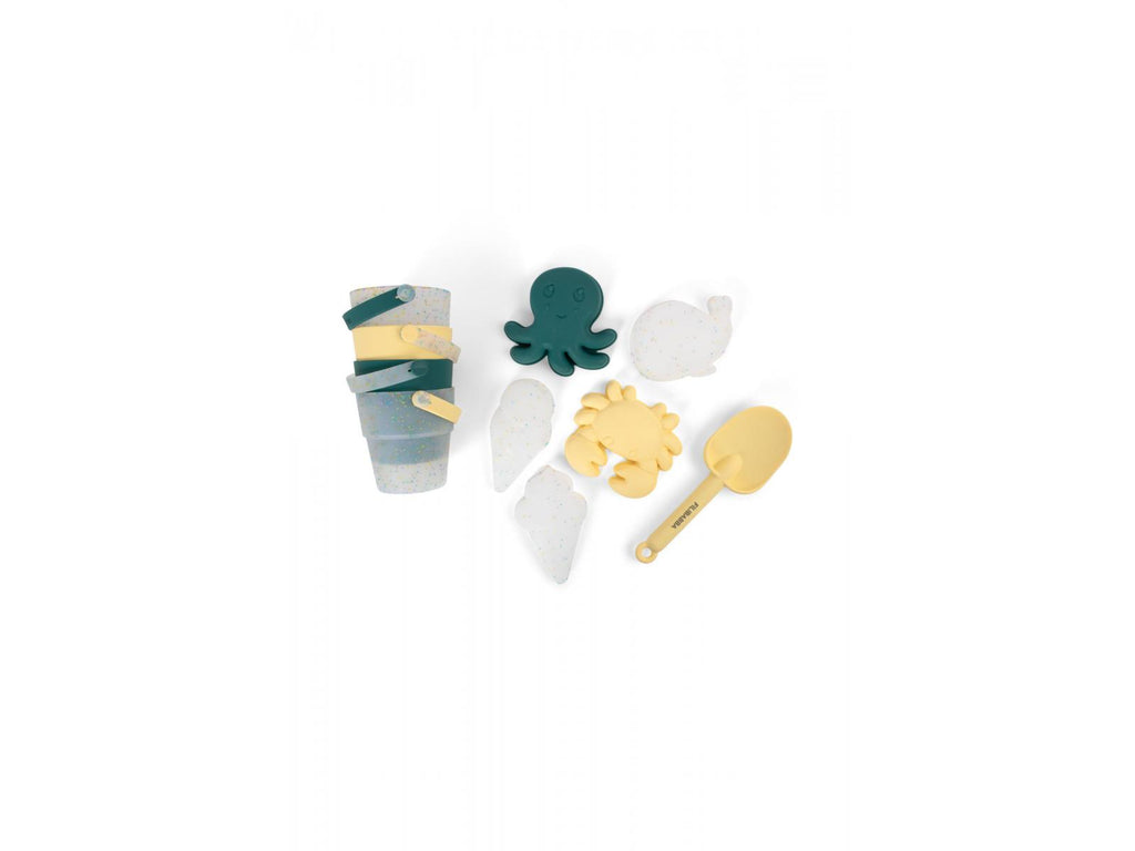 Set de plage en silicone - Confetti