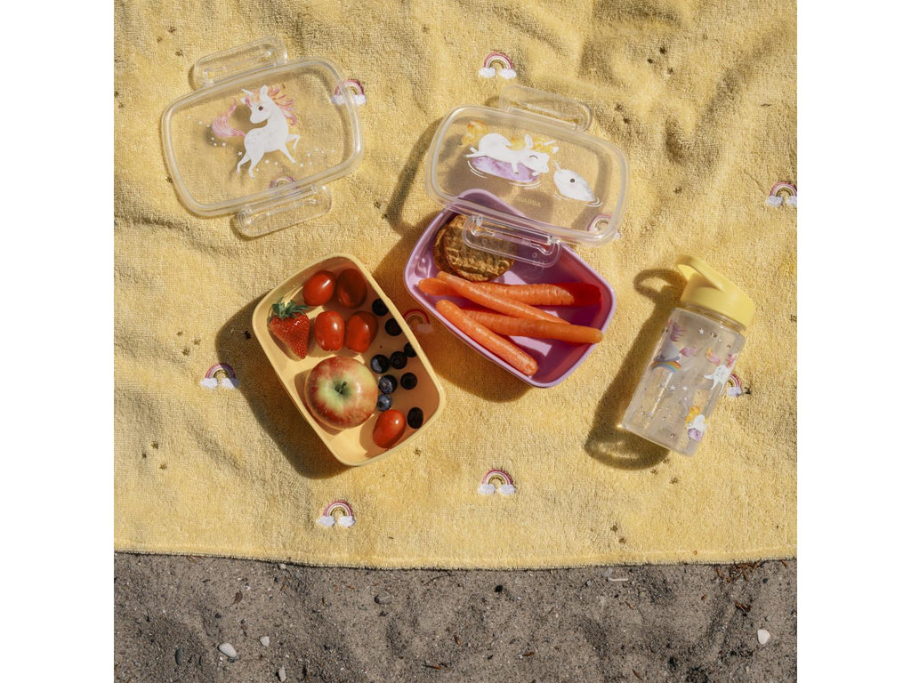 Lunch box – set de 2 – La plage des licornes