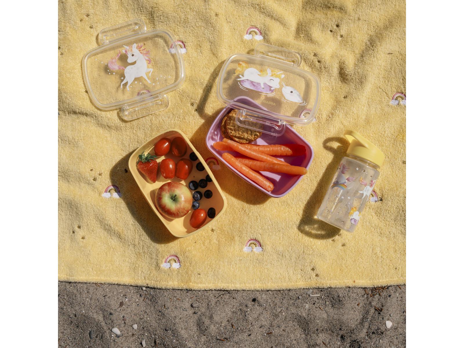 Lunch box – set de 2 – La plage des licornes