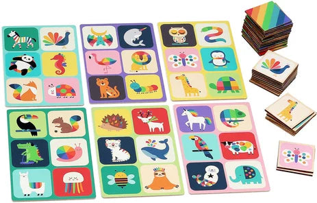 JEU DE LOTO ANIMAUX ANDY WESTFACE