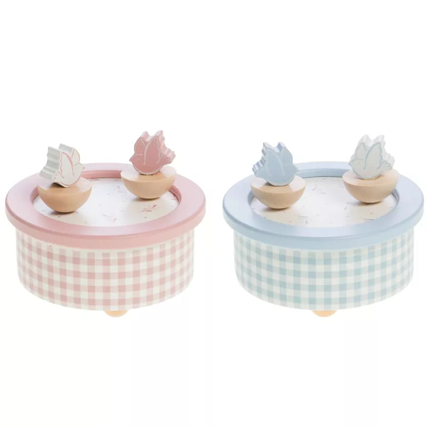 BOITE MUSIQUE BOUT DE CHOU 2 ASSORTIS BLEU ET ROSE - AMADEUS LES PETITS
