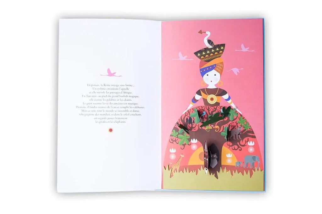 Livre éducatif pour enfant - Le Grand Voyage de la Reine