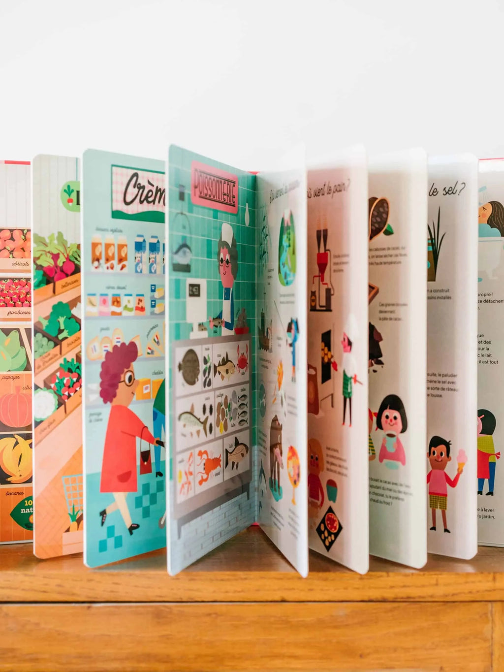 Livre éducatif pour enfants - Ma grande épicerie