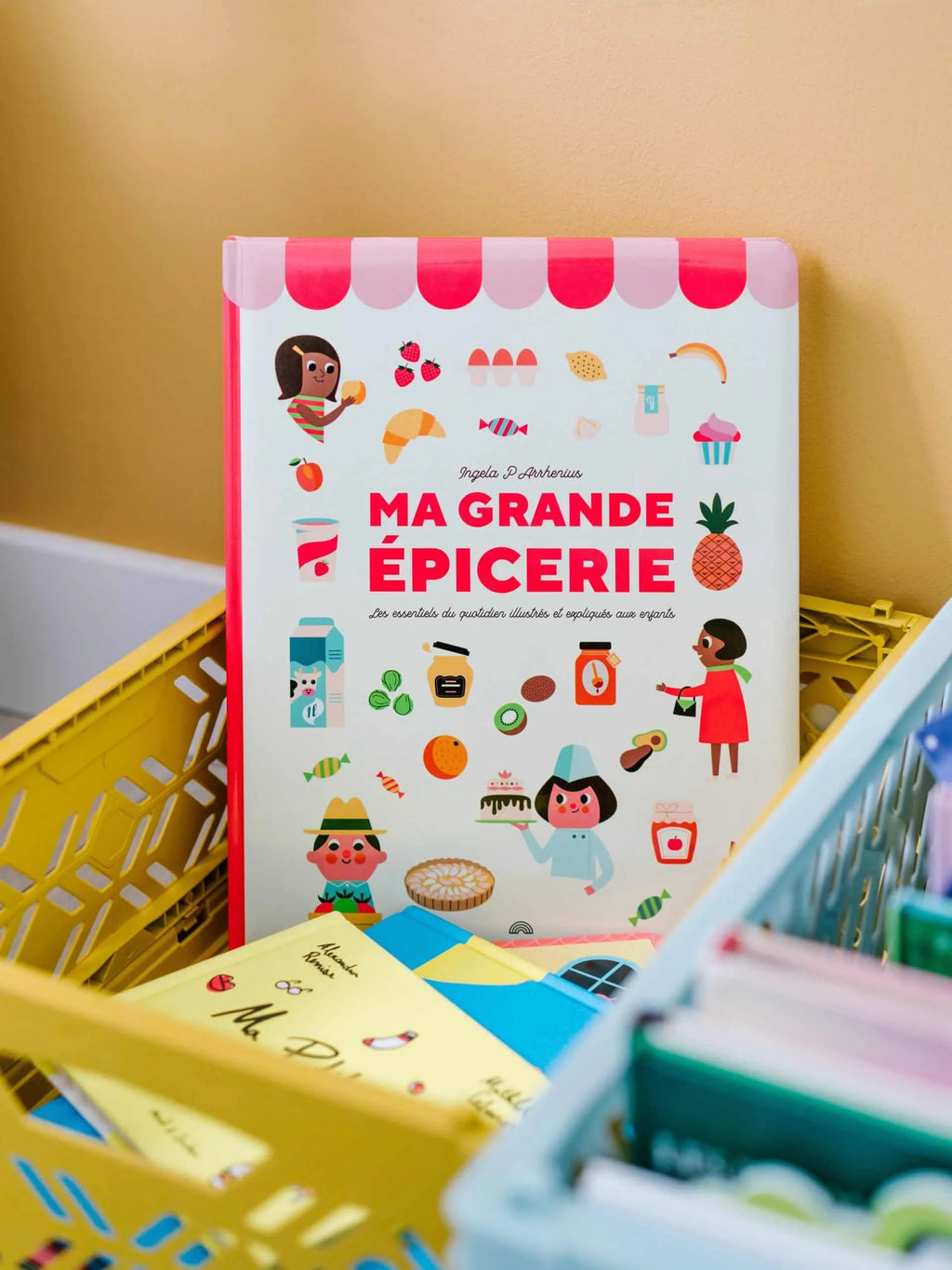 Livre éducatif pour enfants - Ma grande épicerie