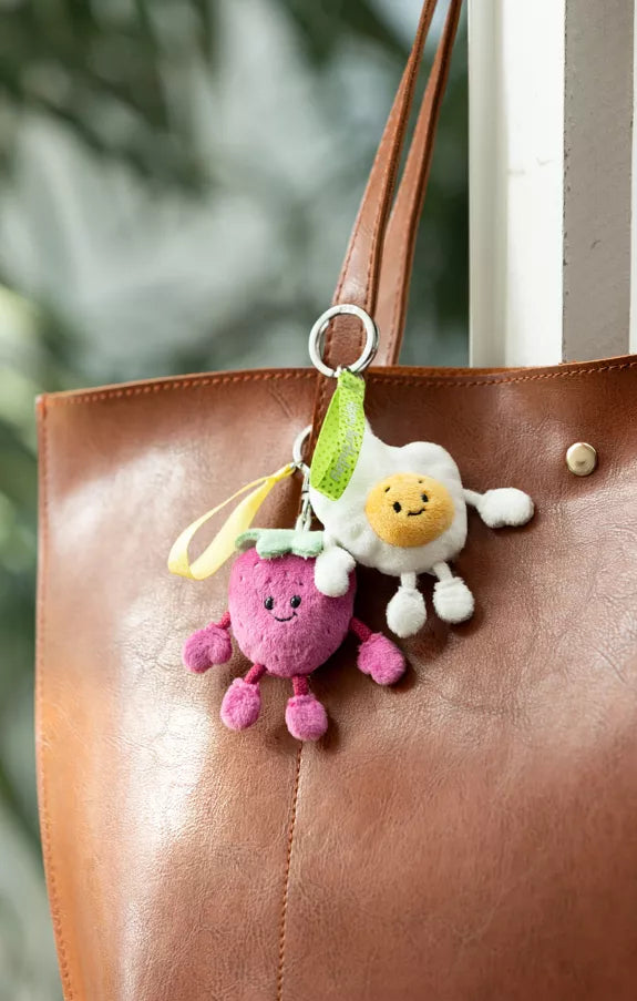 Porte-clés œuf au plat « Joyeux anniversaire » - NICI