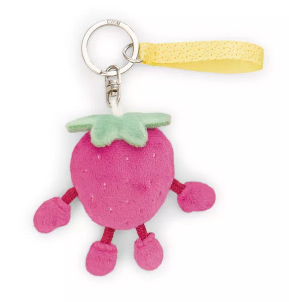 Porte-clés Fraise "Je suis toujours avec toi" - NICI