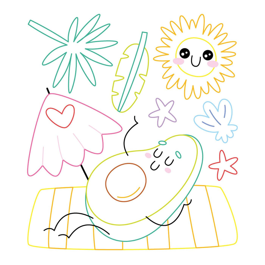 Mes jolis colos - vacances et gourmandises kawaii