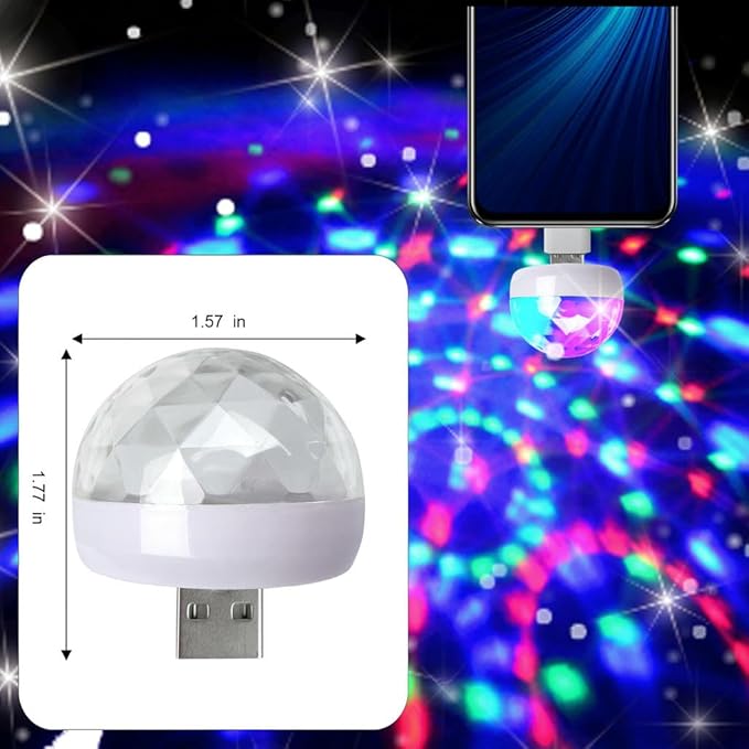 Boule disco pour téléphone portable - Winkee