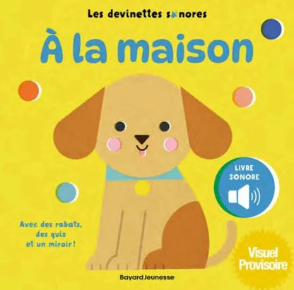 LIVRE SONORE A LA MAISON / LIVRE ENFANT