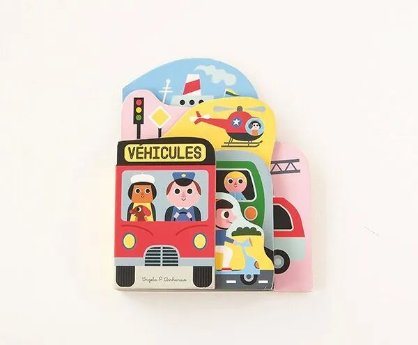 Imagier bébé tout-carton VÉHICULES