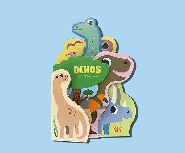 Imagier bébé tout-carton DINOS