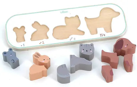 J'APPRENDS A COMPTER LES ANIMAUX - SARAH