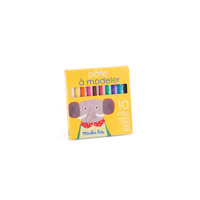10 bâtonnets de pâte à modeler - Les Popipop
