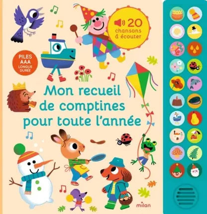 MON RECUEIL DE COMPTINES POUR TOUTE L ANNEE