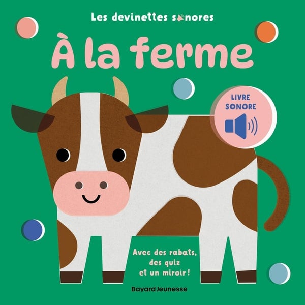 DEVINETTE SONORE A LA FERME / LIVRE ENFANT - POPPIK