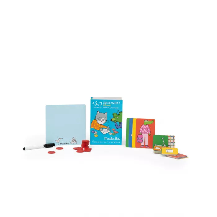 Jeu 1, 2, 3 Dessinez ! - Les Loufoques