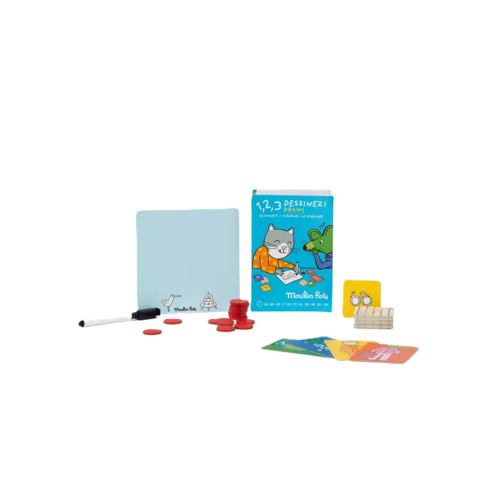 Jeu 1, 2, 3 Dessinez ! - Les Loufoques