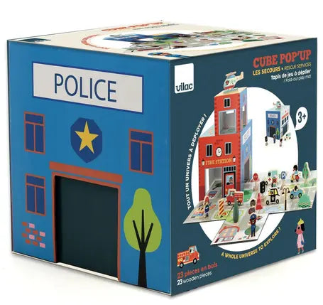 CUBE POP'UP LES SECOURS - INGELA P. ARRHENIUS