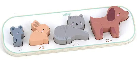 J'APPRENDS A COMPTER LES ANIMAUX - SARAH