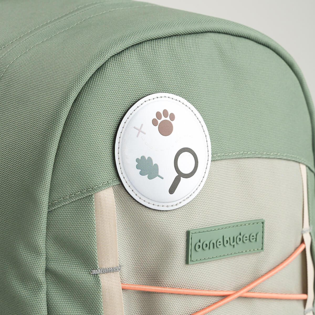 Sac à dos juniors - Tiny trails - Green - 13 L - DONE BY DEER