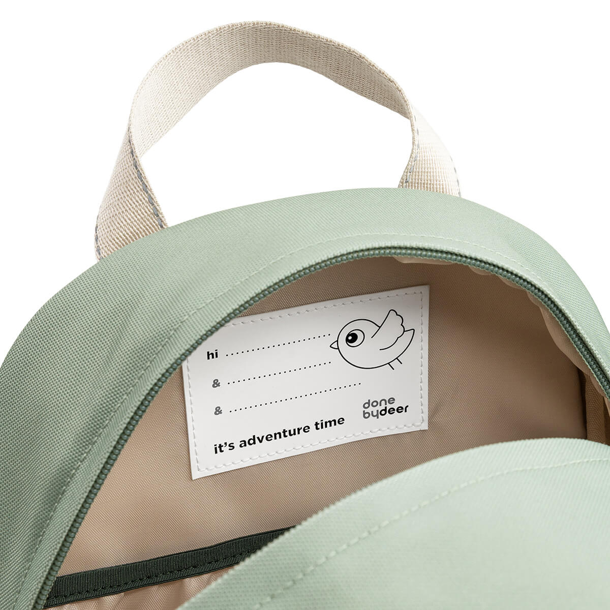 Sac à dos juniors - Tiny trails - Green - 13 L - DONE BY DEER