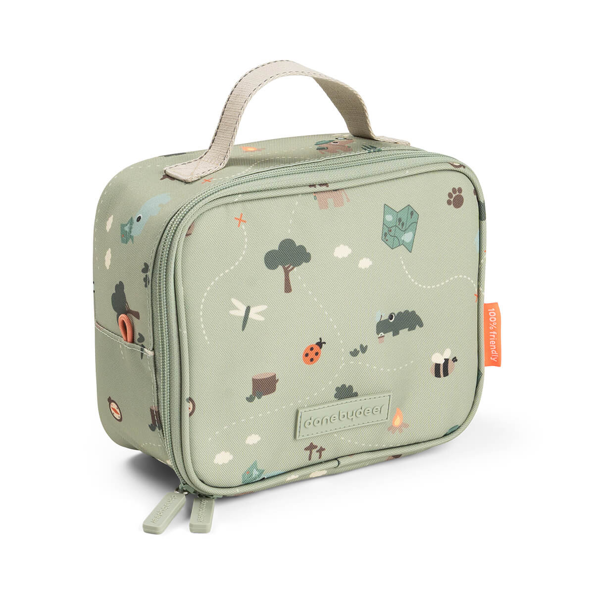 Tiny insulated lunch bag - Tiny trails - Green - 2,8 L