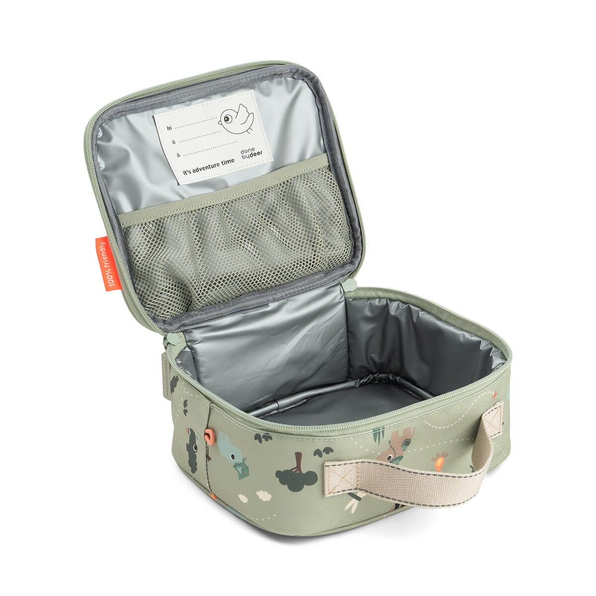 Tiny insulated lunch bag - Tiny trails - Green - 2,8 L