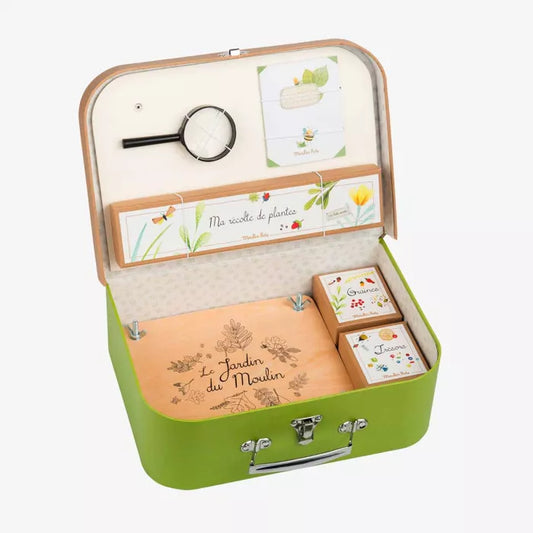 Valise botaniste - Le jardin du moulin