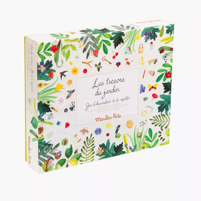Jeu d'observation et de rapidité - Les trésors du jardin