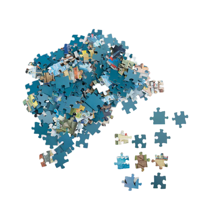 Puzzle phare 500 pièces - Le jardin du moulin