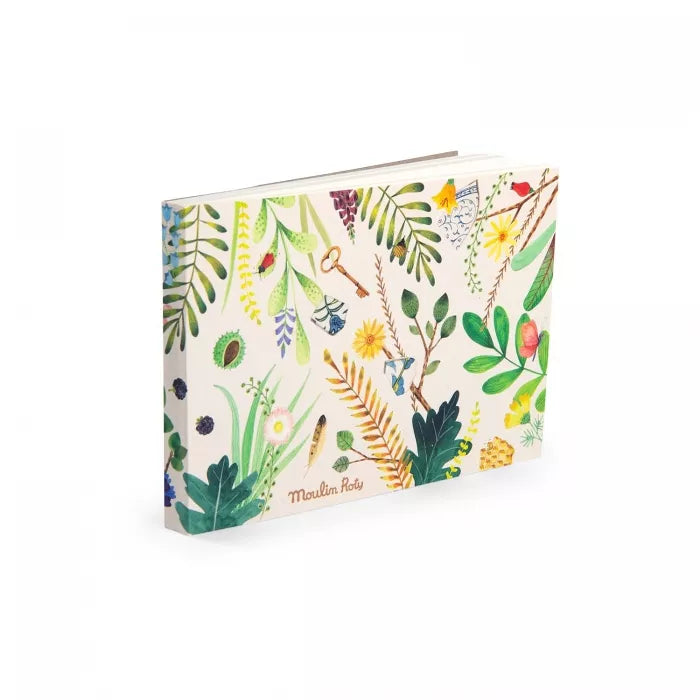 Carnet aquarelle - Le jardin du Moulin