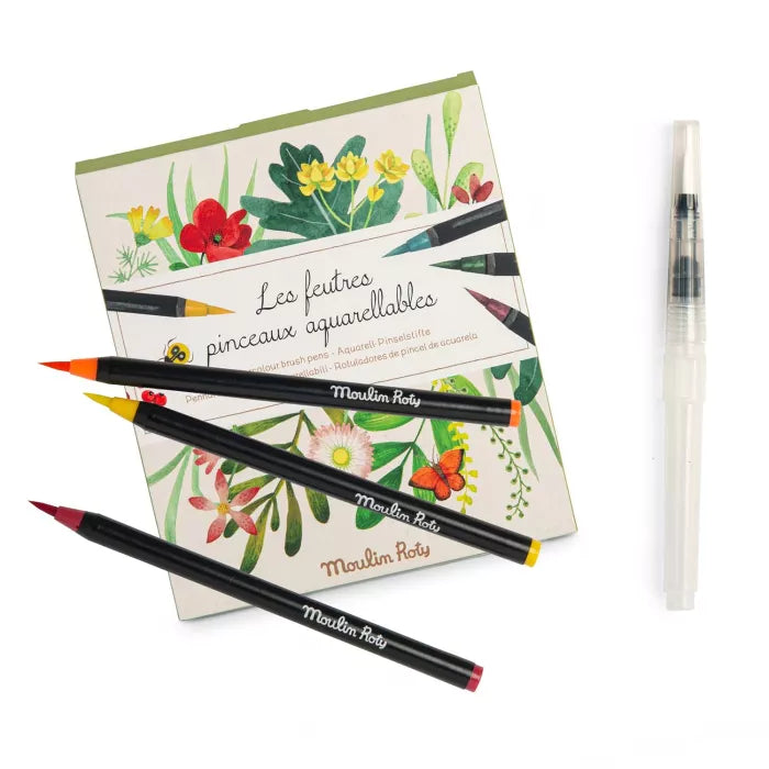 12 feutres aquarelle - Le jardin du moulin