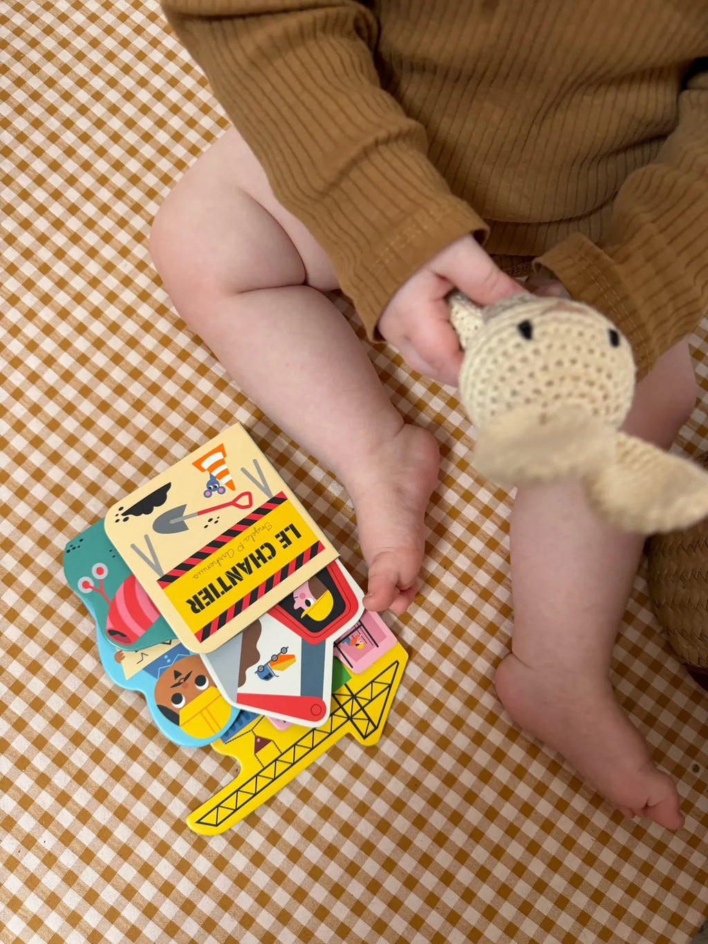 Imagier bébé LE CHANTIER