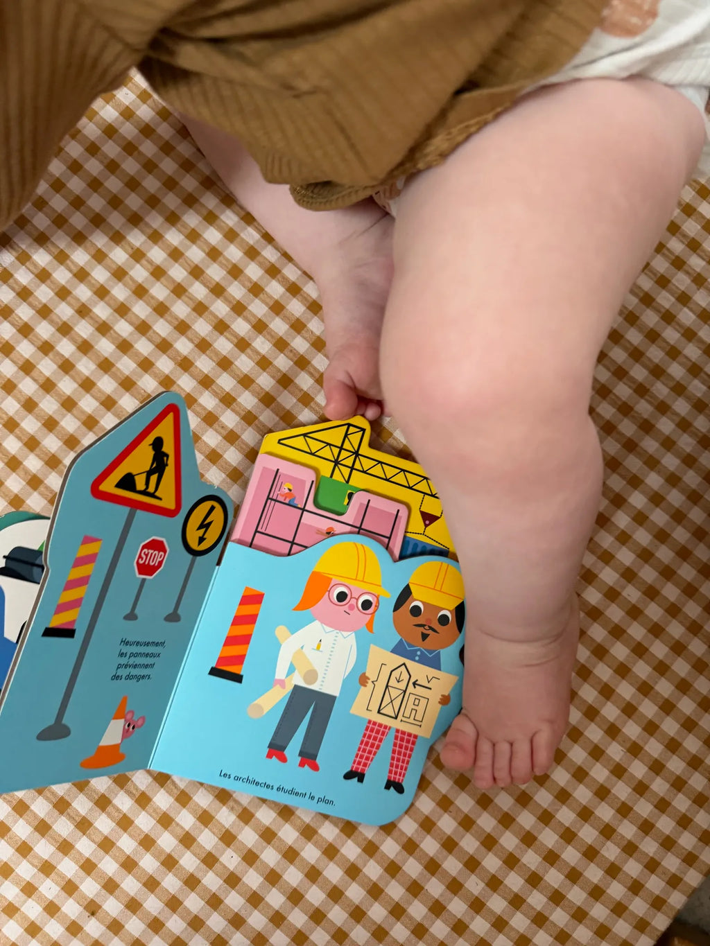 Imagier bébé LE CHANTIER