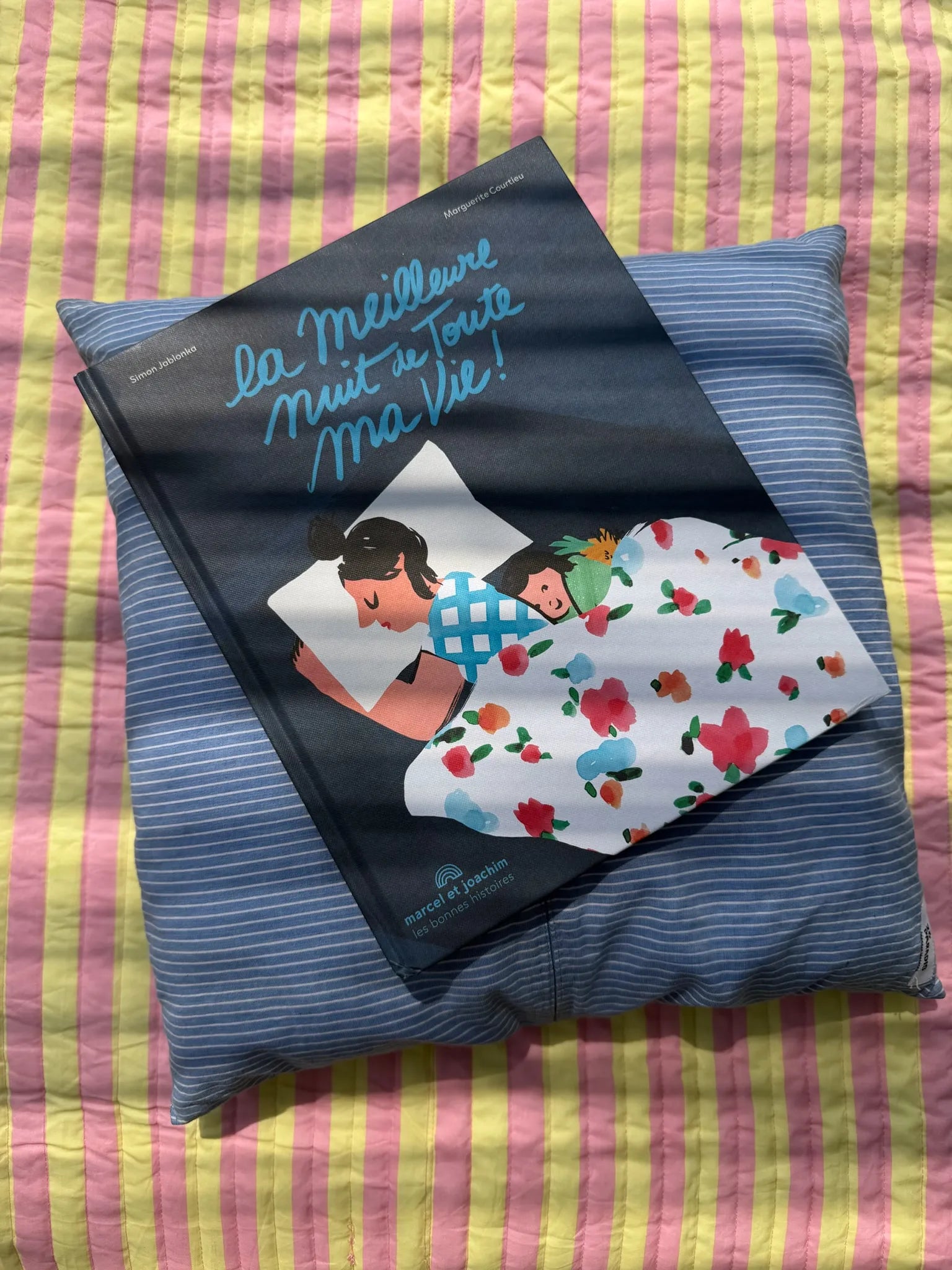 Livre enfant LA MEILLEURE NUIT DE TOUTE MA VIE