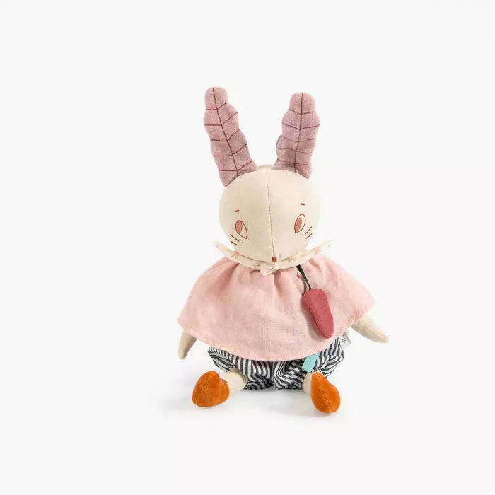 Poupée souris rose (en boîte)