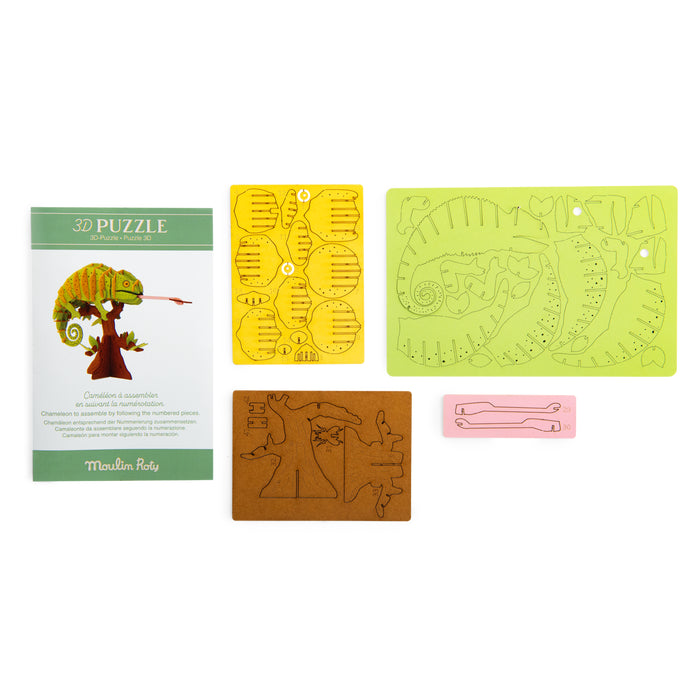 Puzzle 3D - Plusieurs animaux disponibles