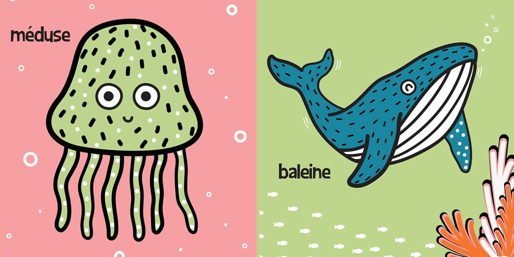 Les Animaux de l'océan dans mon bain