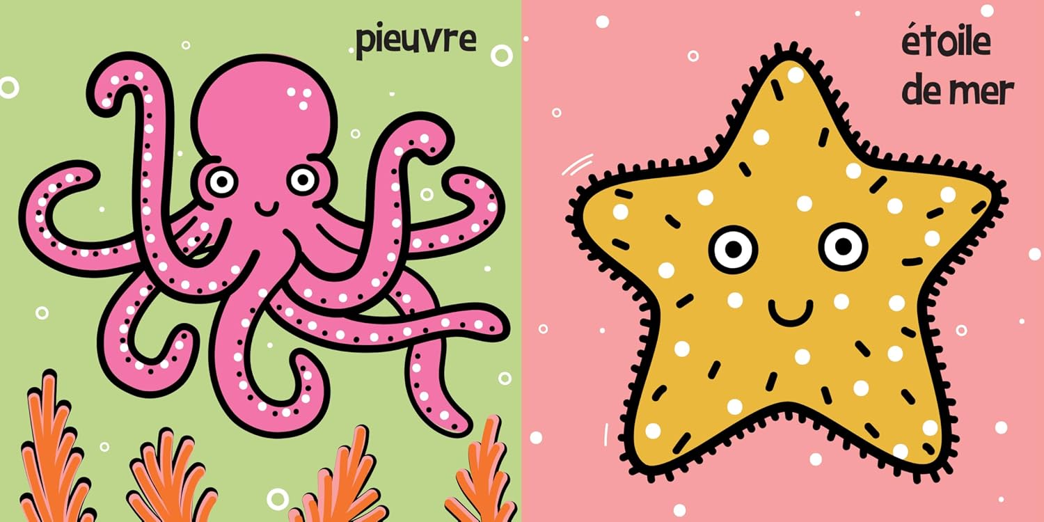 Les Animaux de l'océan dans mon bain