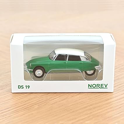 Citroën DS 19 1958 Vert et toit Blanc 1/58 - NOREV