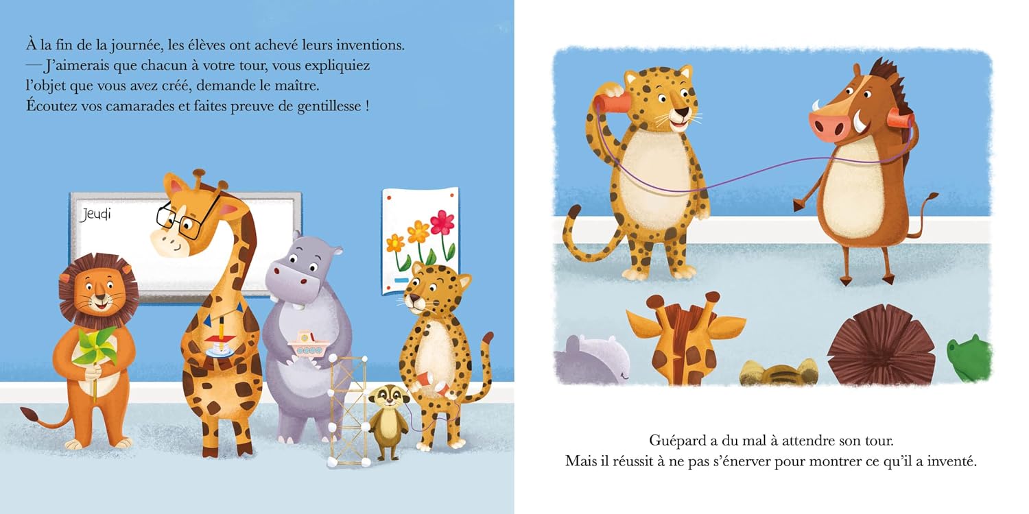 Oh la la ! les émotions - guépard fait les bons choix