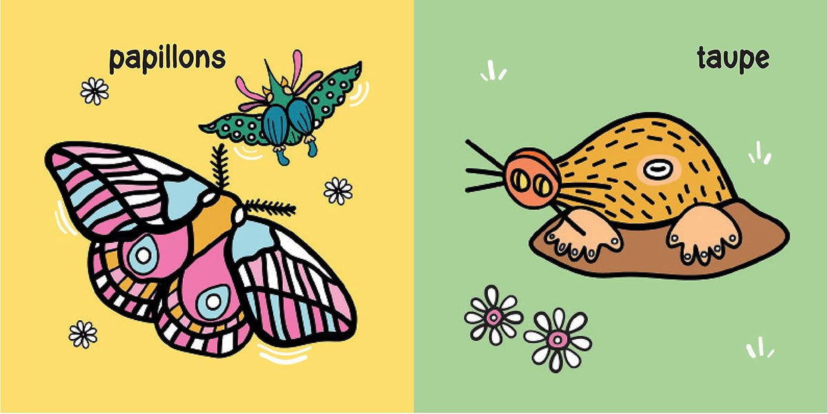 Les animaux de la forêt dans mon bain
