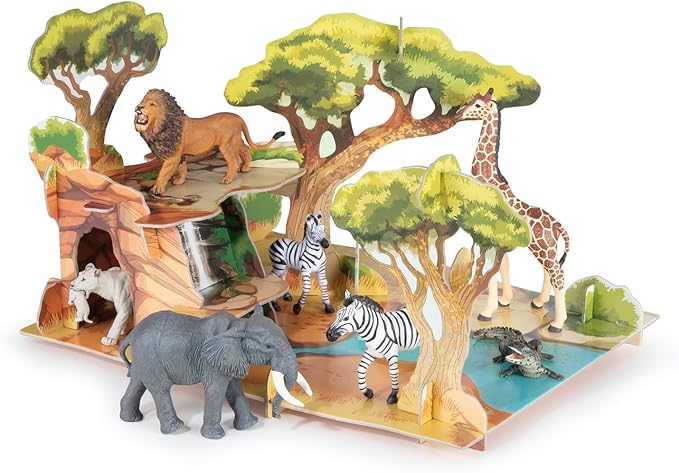 Décor 3D La Savane