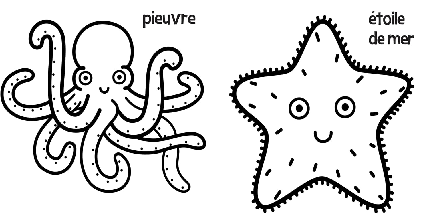 Les Animaux de l'océan dans mon bain