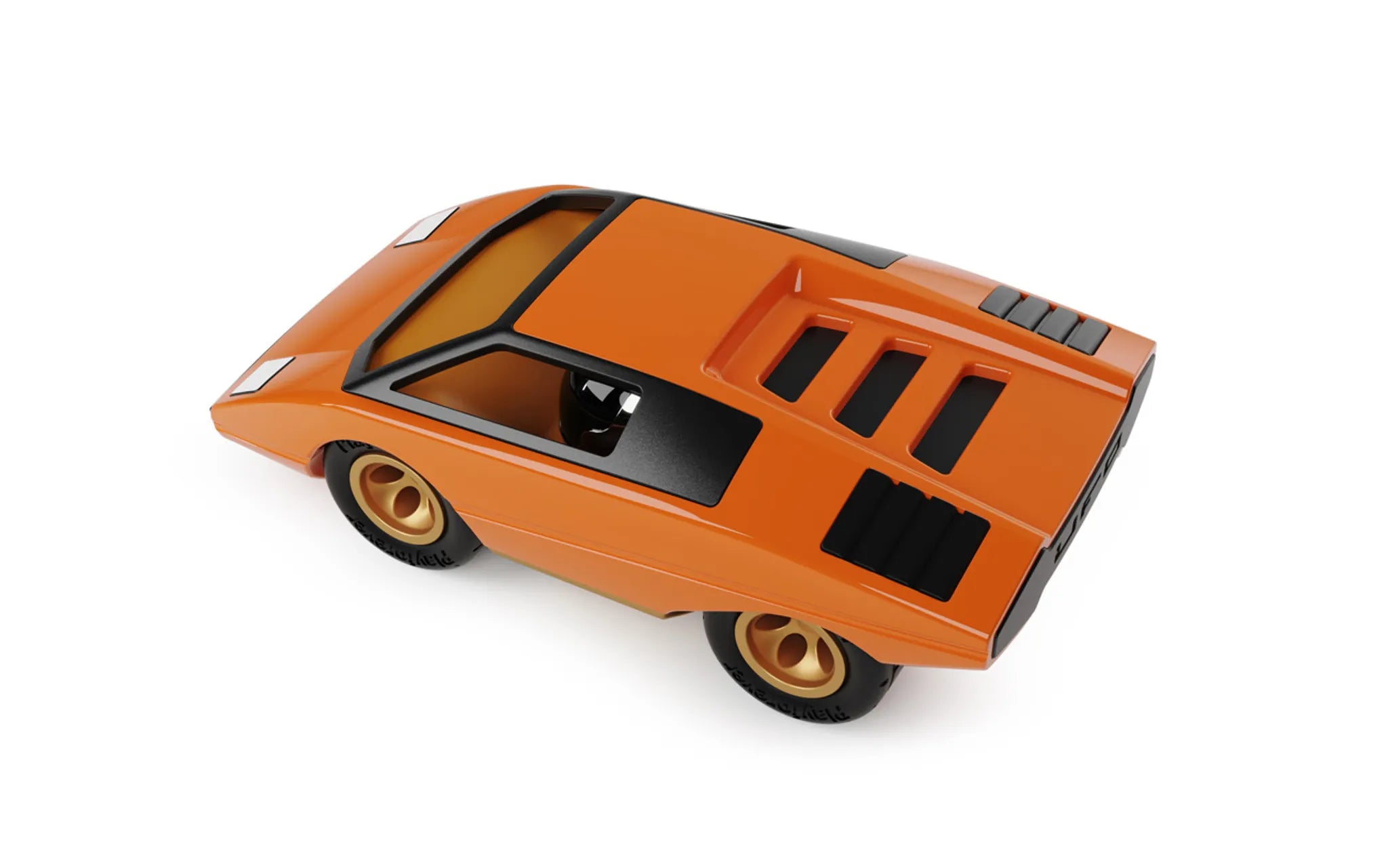 Playforever - Voiture Ufo Bruto - Orange - L.17,60cm