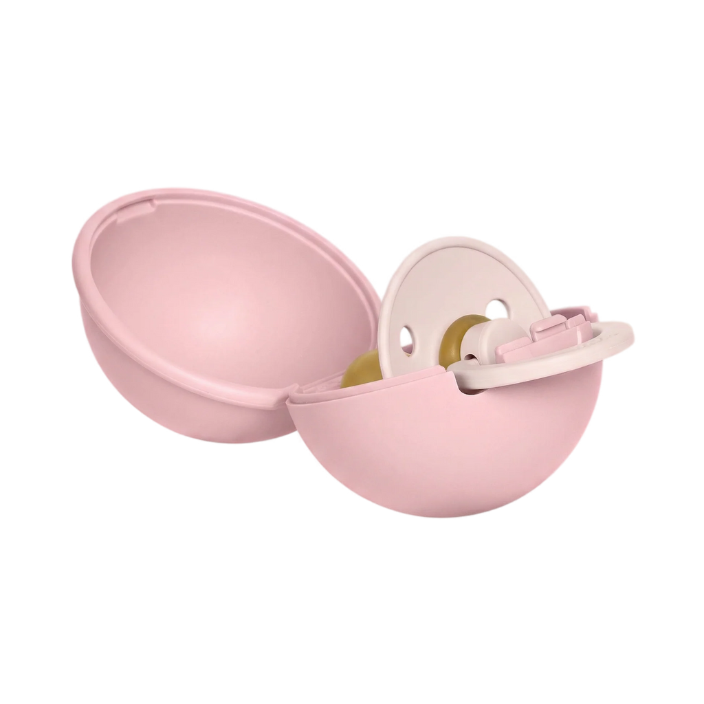 Sucette Colour et boîte à sucette Mini - Petal/Baby Pink