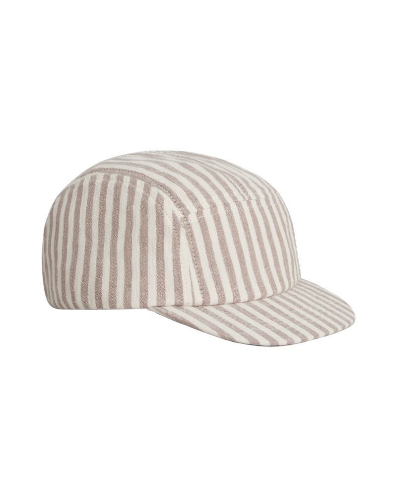 Casquette en mousseline Stripe