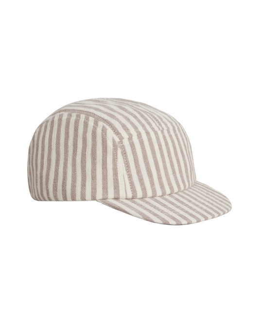 Casquette en mousseline Stripe