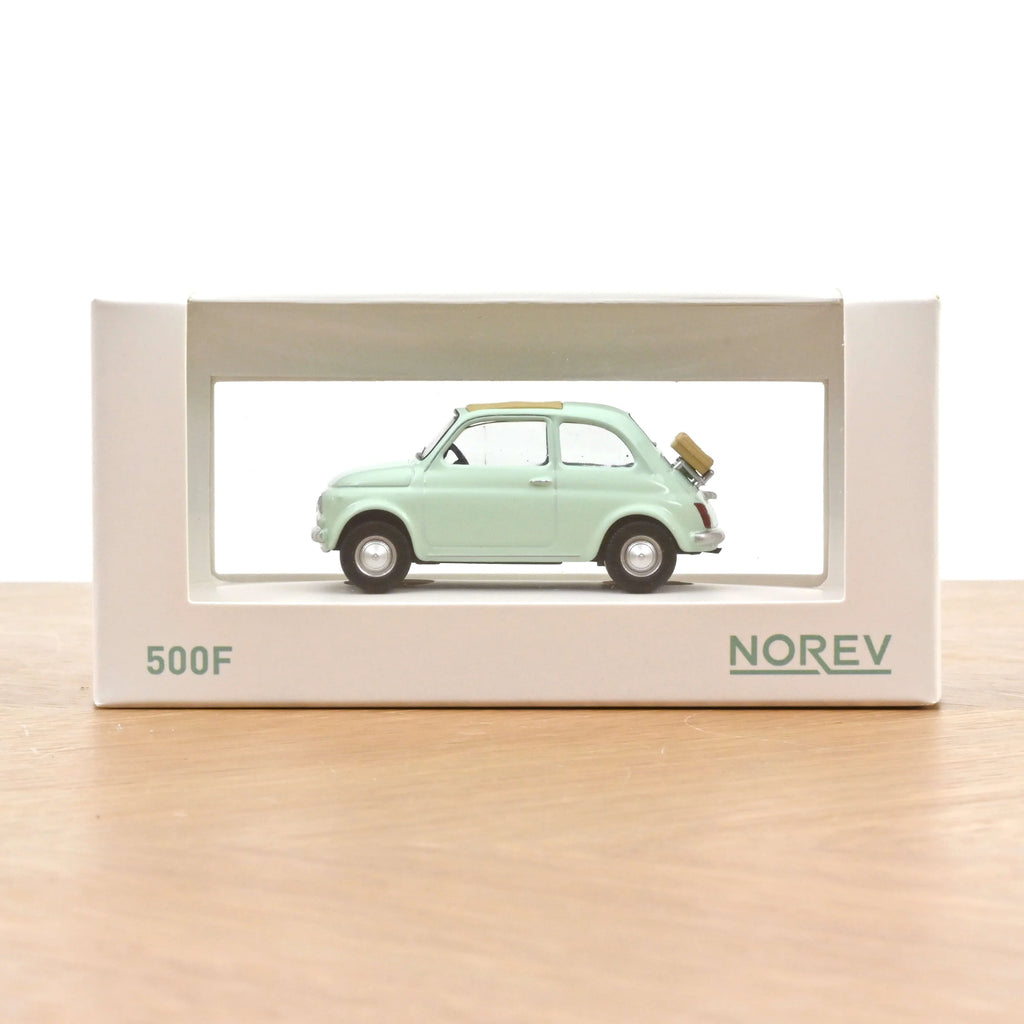 Fiat 500 F 1965 Bleu Pastel Jet-car 1/43